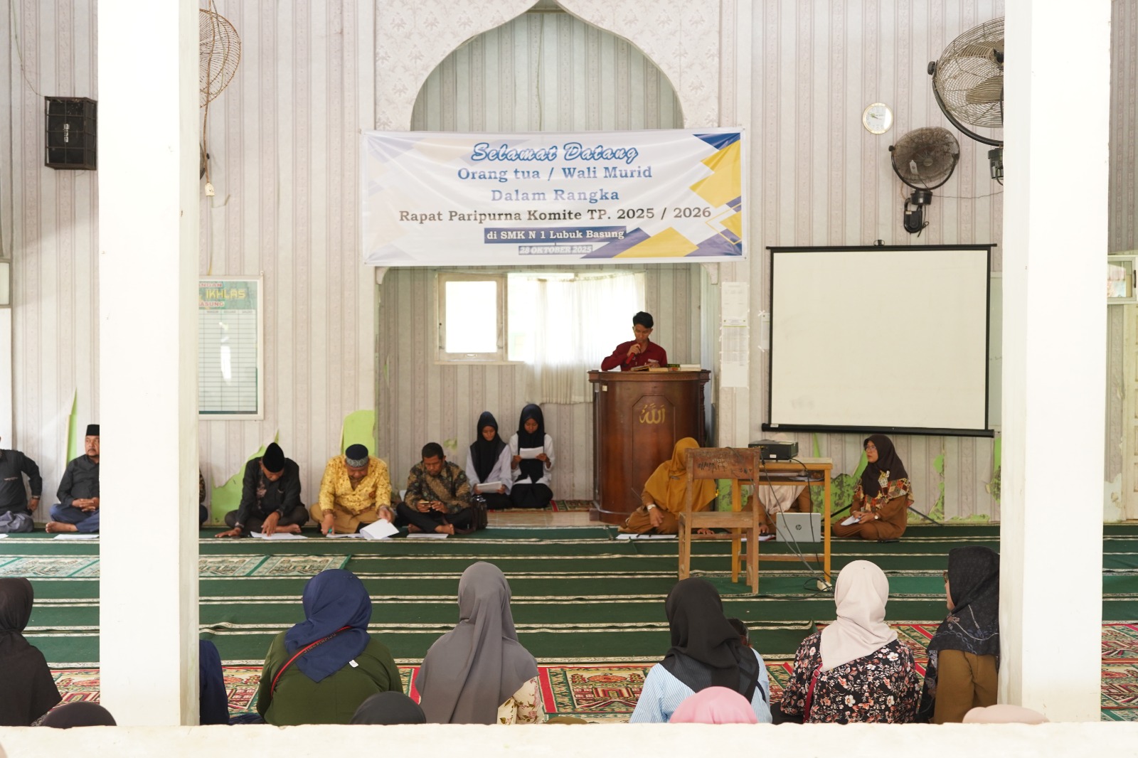 SMKN 1 Lubuk Basung Gelar Rapat Paripurna Komite